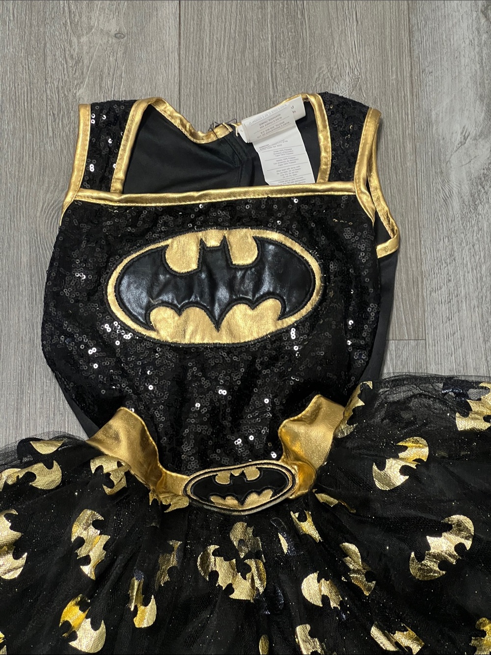 Rubie’s little girls batgirl Halloween costume/ size M - Picture 2 of 9